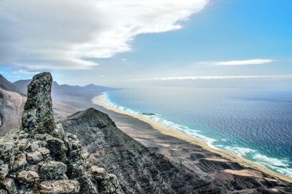 Vista Cofete Morro La Burra en Fuerteventura capturada por David Báez