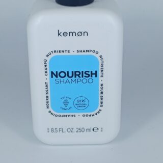 Botella de Nourish Champú para hidratación y nutrición del cabello