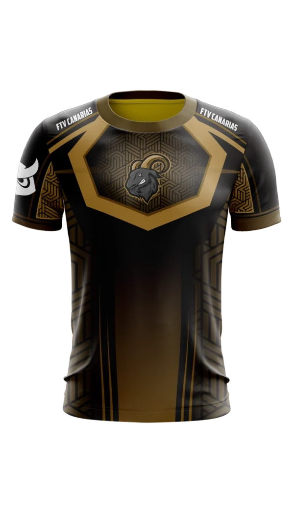 Imagen de la Camiseta Esports FTVCanarias Season 3, edición especial para gamers.