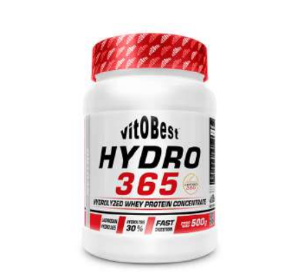 Envase de Hydro 365 proteína hidrolizada de suero de Vitobest