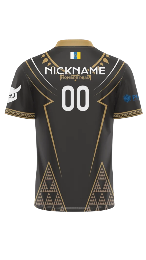 Imagen de la parte trasera de la Camiseta Esports FTVCanarias Season 1